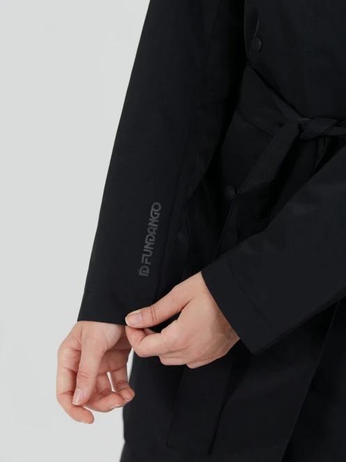 Fundango Charlotte Trenchcoat for women in black 5