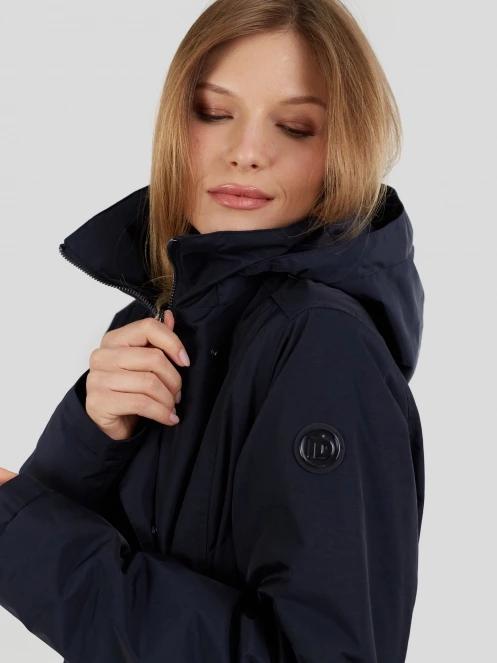 Fundango Charlotte Trenchcoat for women in dark blue 6