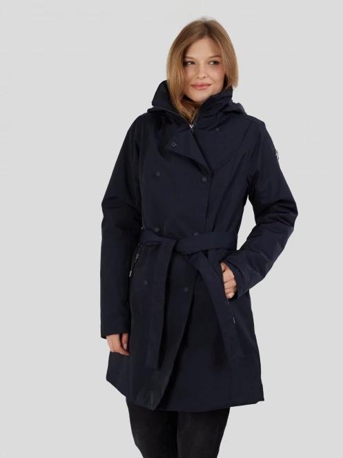 Fundango Charlotte Trenchcoat for women in dark blue 2