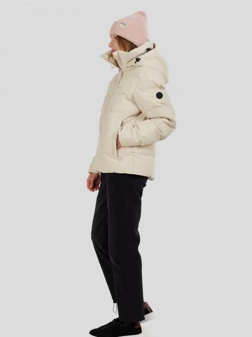 Fundango Mirabelle Padded Jacket for women in sand 4