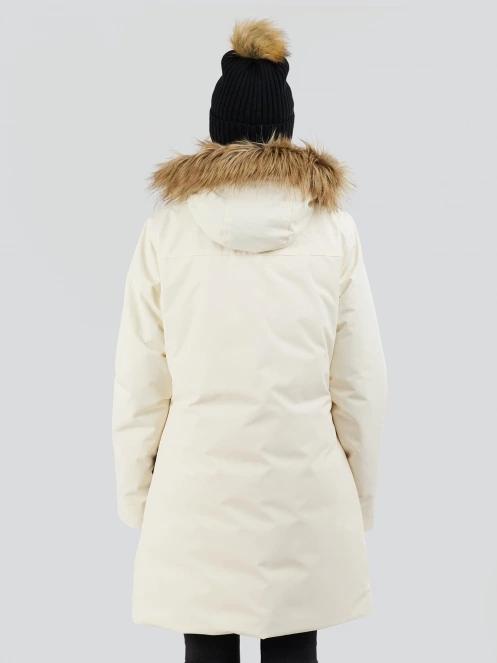 Fundango Georgina Parka Jacket for women in yellow 3