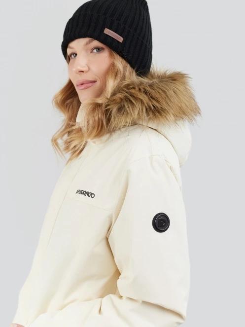 Fundango Georgina Parka Jacket for women in yellow 5