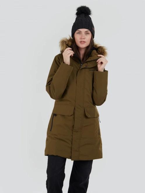 Fundango Georgina Parka Jacket for women in oliv 2