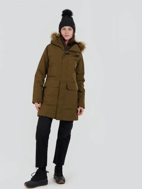 Fundango Georgina Parka Jacket for women in oliv 4
