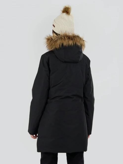 Fundango Georgina Parka Jacket for women in black 3