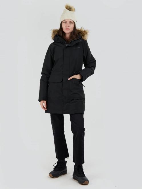 Fundango Georgina Parka Jacket for women in black 4