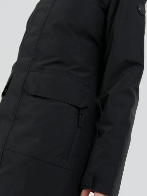 Fundango Georgina Parka Jacket for women in black 6