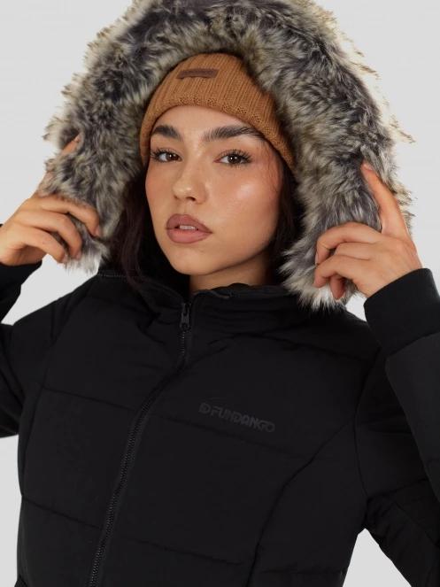Fundango Melody Padded Jacket for women in black 7
