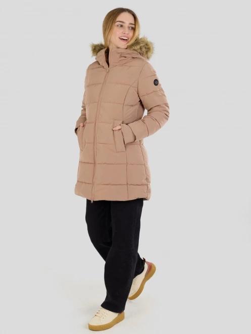 Fundango Melody Padded Jacket for women in brown 5