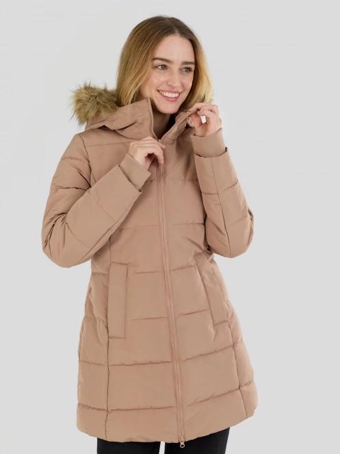Fundango Melody Padded Jacket for women in brown 6