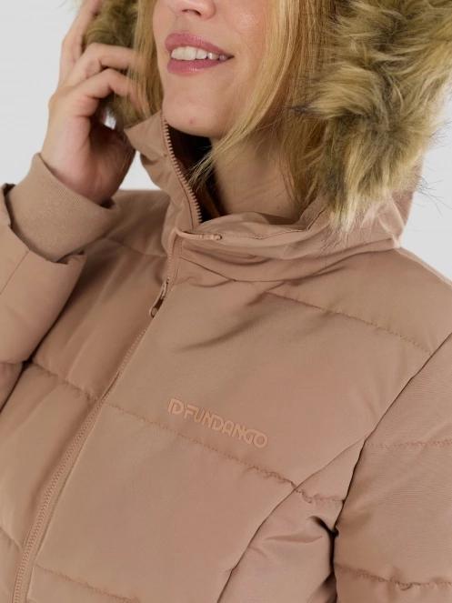 Fundango Melody Padded Jacket for women in brown 8
