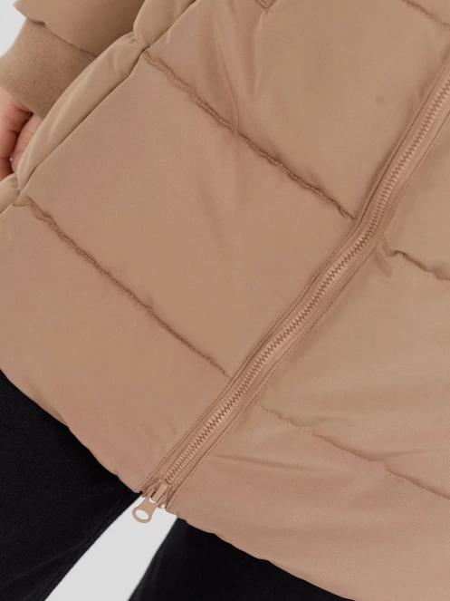 Fundango Melody Padded Jacket for women in brown 9