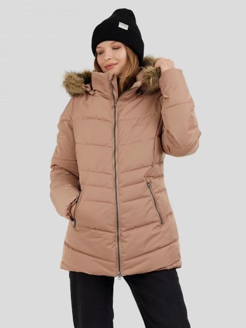 Fundango Prue Padded Jacket for women in brown 5