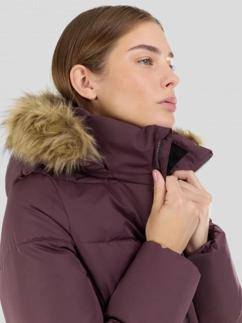 Fundango Prue Padded Jacket for women in purple 5