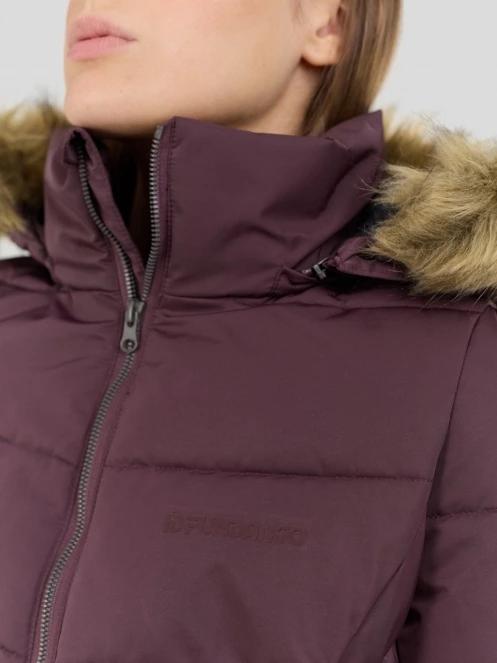 Fundango Prue Padded Jacket for women in purple 6