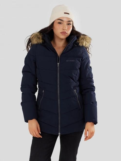 Fundango Prue Padded Jacket for women in dark blue 2