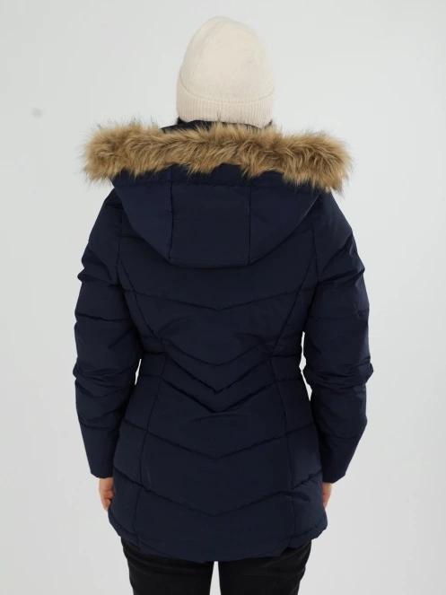 Fundango Prue Padded Jacket for women in dark blue 3