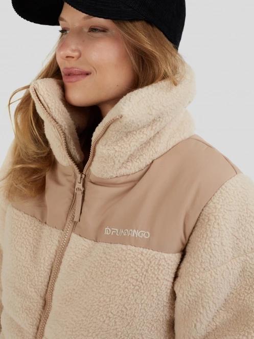 Fundango Nukka Padded Jacket for women in sand 6