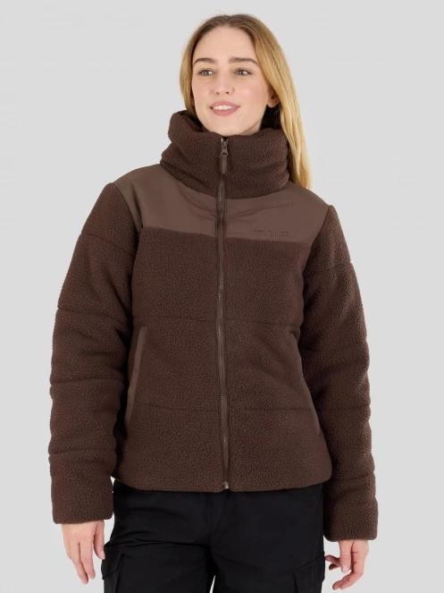 Fundango Nukka Padded Jacket for women in brown 2