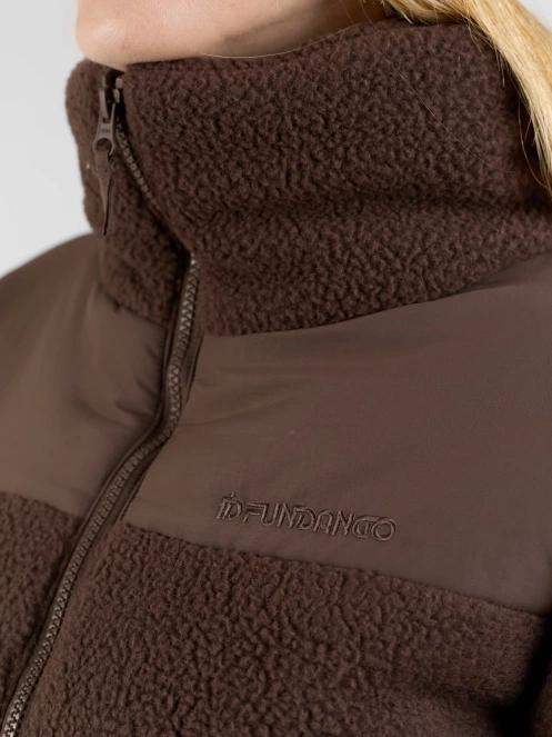Fundango Nukka Padded Jacket for women in brown 7