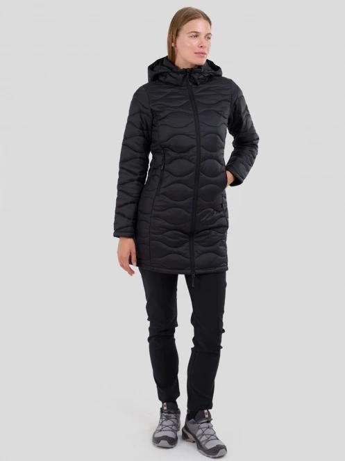 Fundango Nordwave Long Jacket for women in black 4