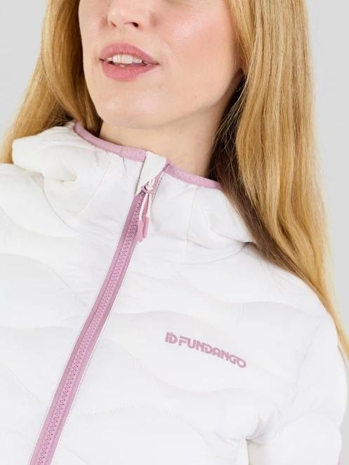 Fundango Vinke Padded Jacket for women in white 8