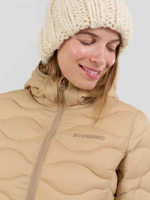 Fundango Vinke Padded Jacket for women in yellow 7