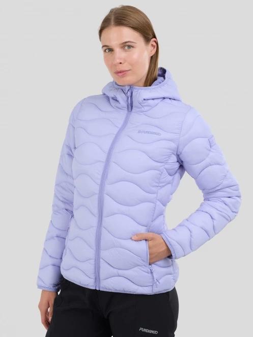 Fundango Vinke Padded Jacket for women in purple 2