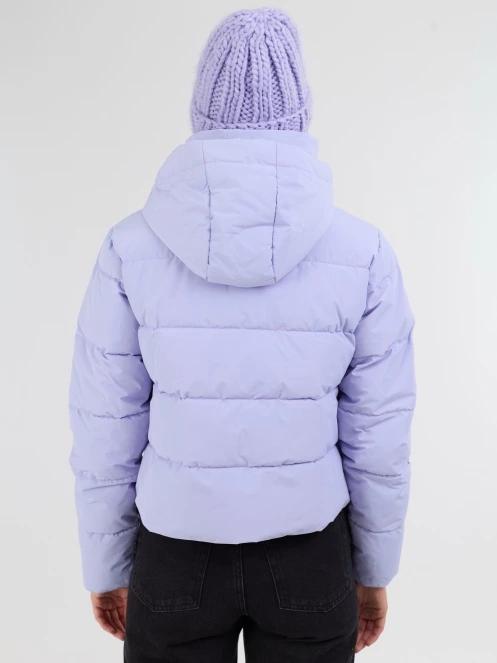 Fundango Amber Cropped Jacket for women in purple 3