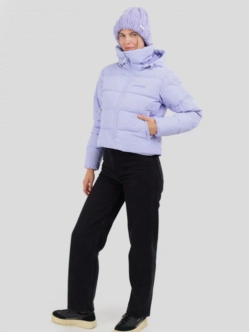 Fundango Amber Cropped Jacket for women in purple 4