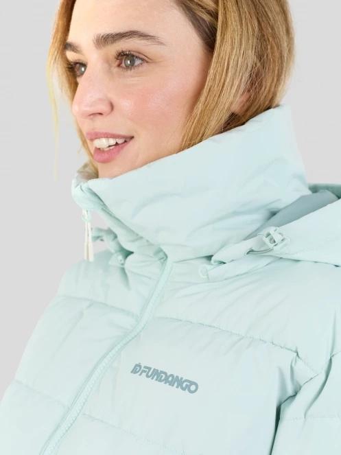 Fundango Amber Cropped Jacket for women in green 7