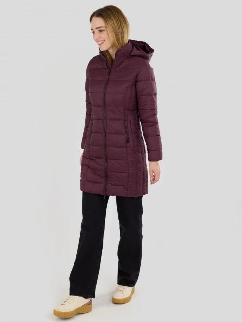 Fundango Lunel Padded Jacket for women in purple 4