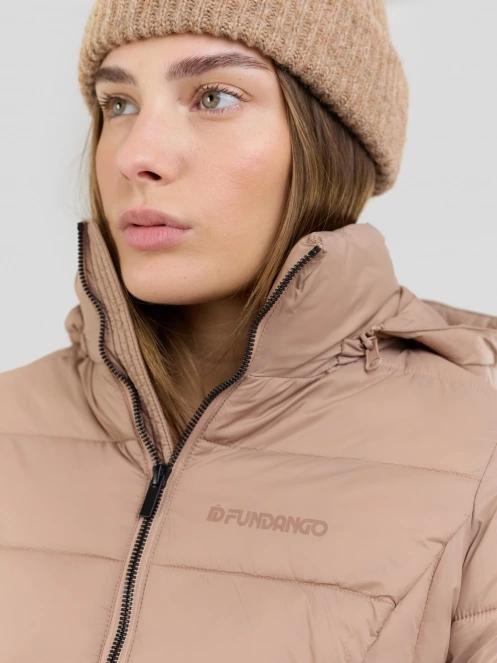 Fundango Lunel Padded Jacket for women in brown 6