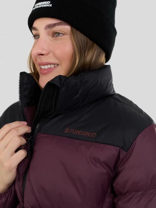 Fundango Nina Padded Jacket for women in purple 7