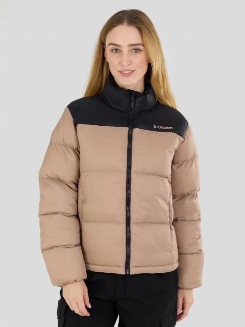 Fundango Nina Padded Jacket for women in brown 2