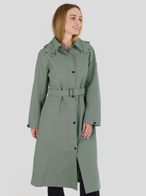 Fundango Brighton Trenchcoat for women in green 2