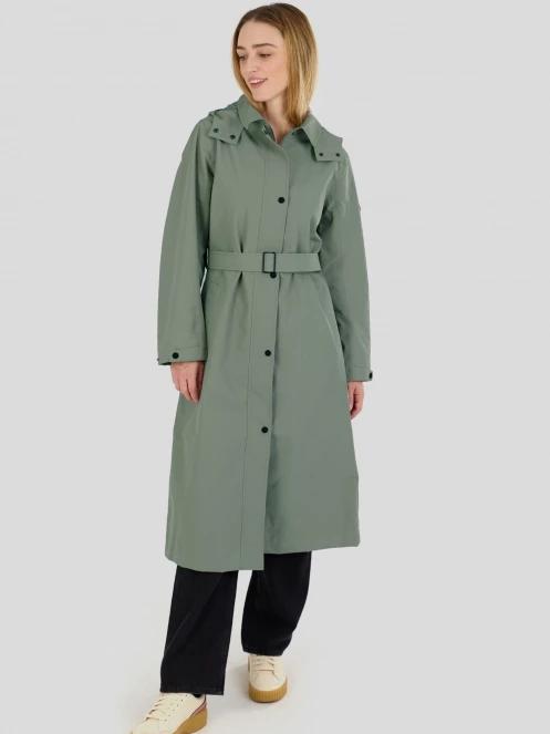 Fundango Brighton Trenchcoat for women in green 4
