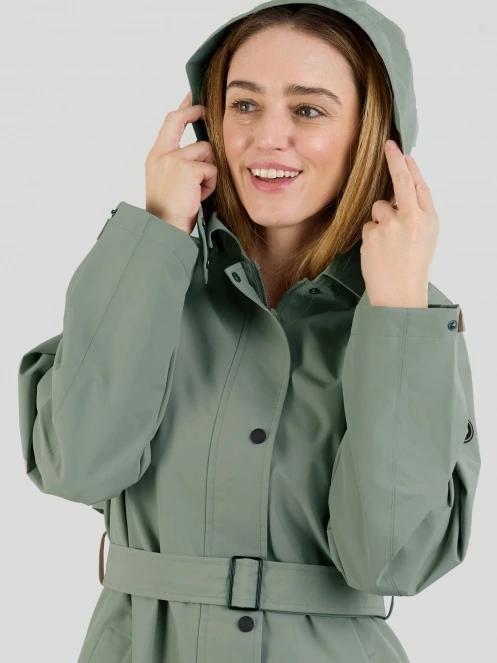 Fundango Brighton Trenchcoat for women in green 6