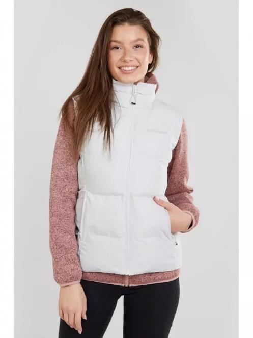 Fundango Marabu Padded Vest for women in white 2