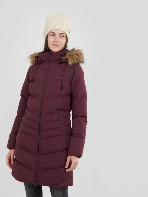 Fundango Puppis Padded Jacket for women in purple 2