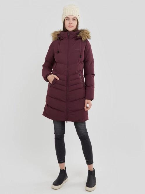 Fundango Puppis Padded Jacket for women in purple 4