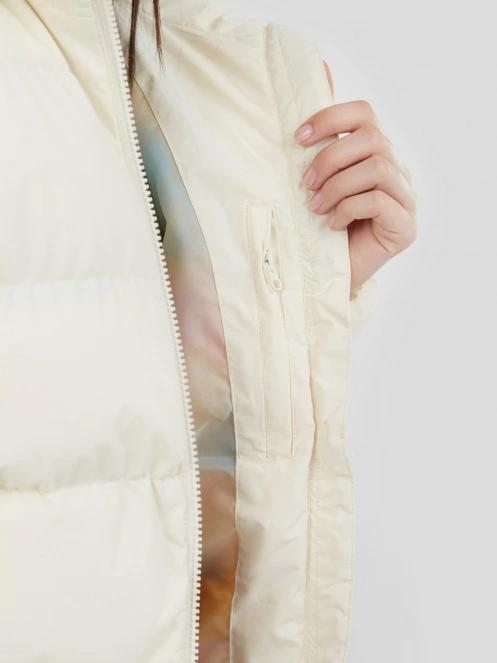 Fundango Amber Padded Jacket for women in sand 9