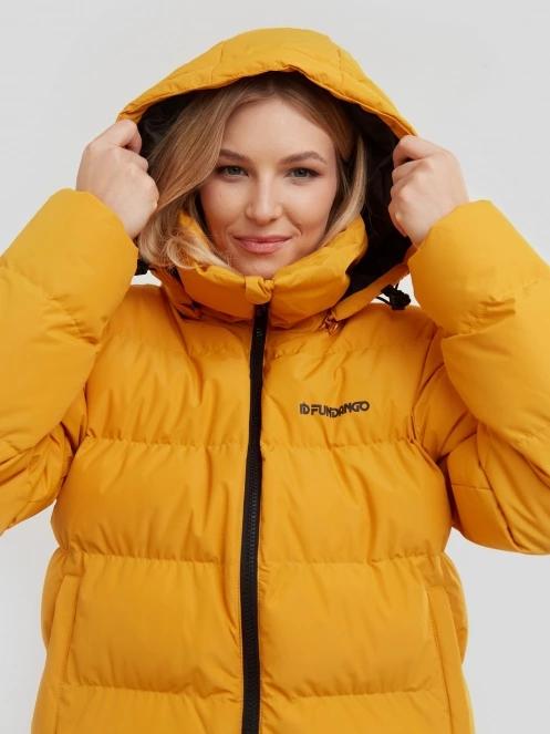 Fundango Amber Padded Jacket for women in yellow 6