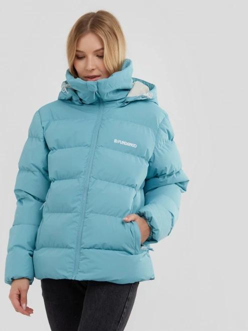 Fundango Amber Padded Jacket for women in blue 4