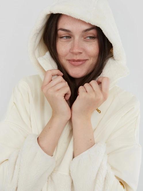 Fundango Sansa Hybrid Jacket for women in white 7
