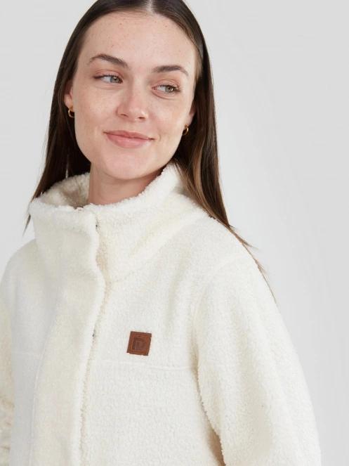 Fundango Elle Fleece Jacket for women in sand 6