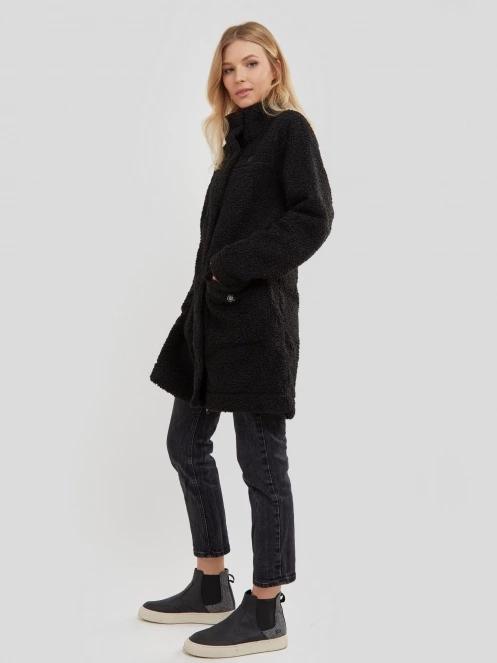 Fundango Elle Fleece Jacket for women in black 4