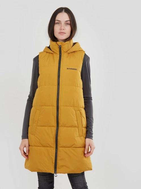 Fundango Scarlet Padded Vest for women in yellow 4