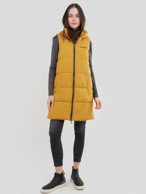 Fundango Scarlet Padded Vest for women in yellow 5