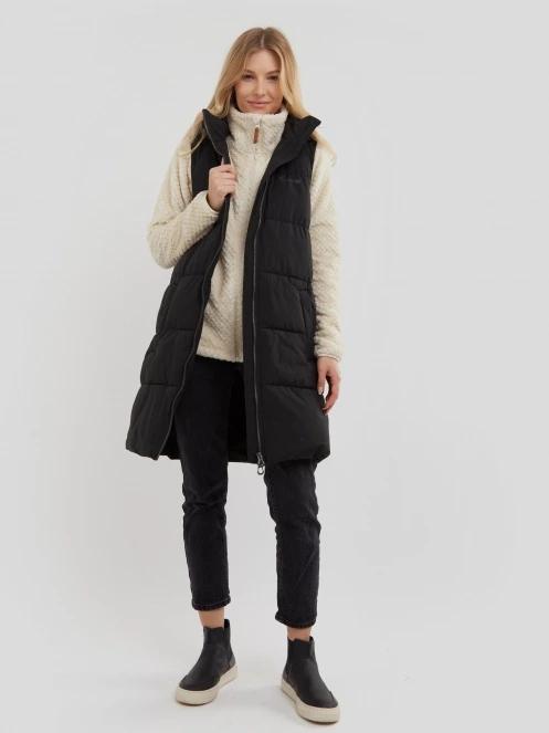 Fundango Scarlet Padded Vest for women in black 4